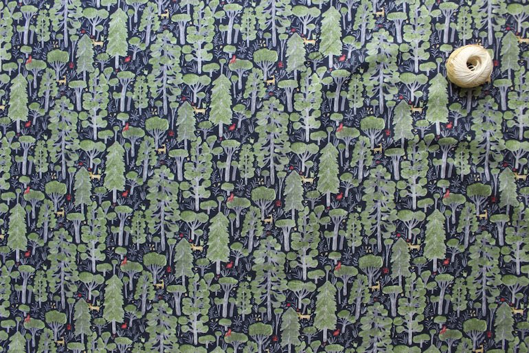 Jcパステルの森<br>濃紺×緑